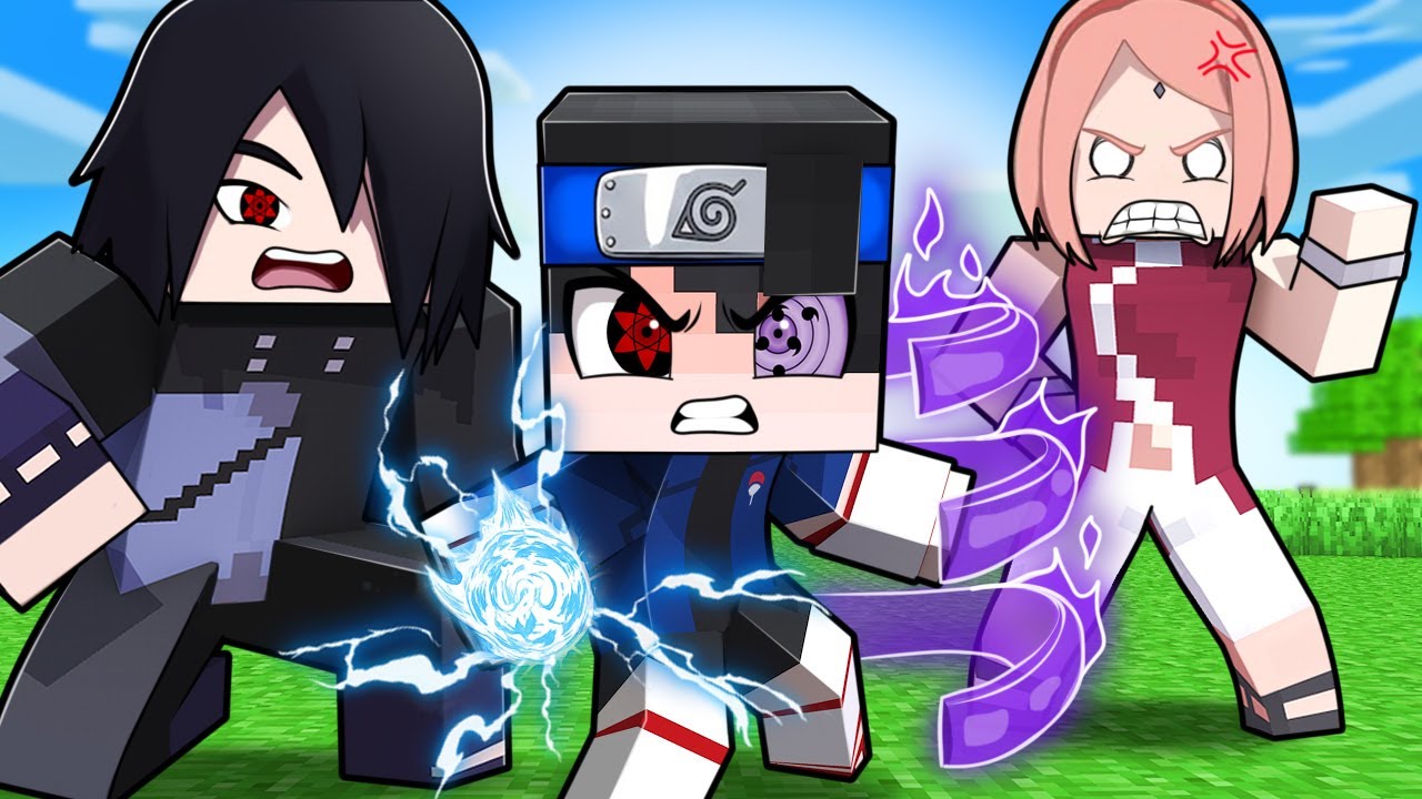 O FILHO do SASUKE UCHIHA no NARUTO Minecraft