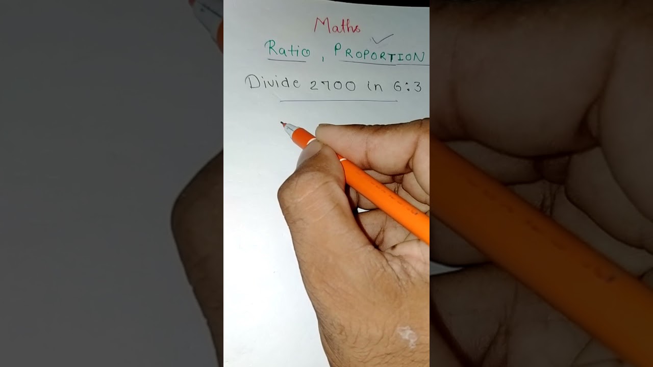 find the value of Ratio 