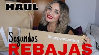 SÚPER HAUL SEGUNDAS REBAJAS!! MUCHA ROPITA de  ZARA, PULL, STRADIVARIUS!!