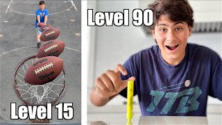 Amazing Trick Shots From Level 1-100