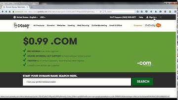 How to register domain in GoDaddy part-1