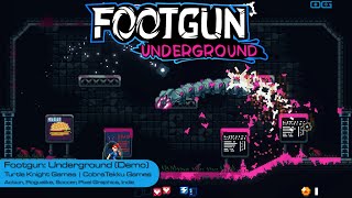 Footgun: Underground - Strategy, Soccer, and Survival (Demo Gameplay)