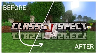 "1 Texture Pack, 1000 Memories" — Classic Aspect Texture Pack For Minecraft Bedrock