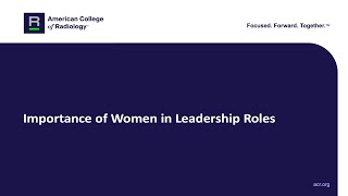 Importance of Women in Leadership Roles