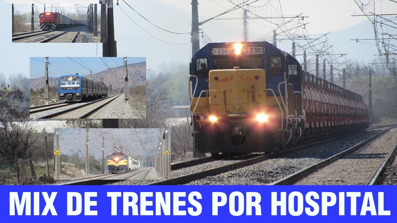 Fepasa - Transap y Tren Central | Mix de Trenes + Especial a Pelequen por Hospital