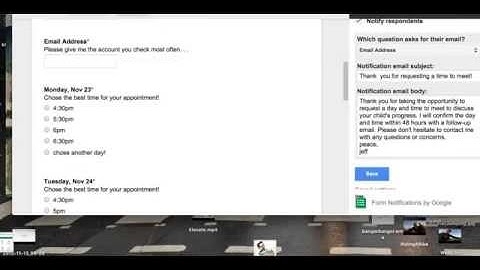 Google Forms Add-Ons - Form Notifications