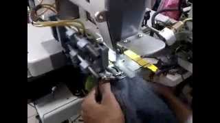 VIBEMAC 4650EV7PR Belt Loop setter -  20 sec. bobbin change 10 sec. for 1 jeans