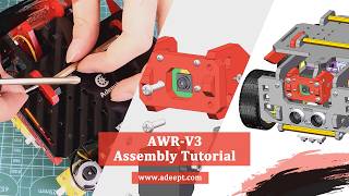 Assembly Tutorial | Adeept AWR 4WD Smart Robot Car Kit for Raspberry Pi