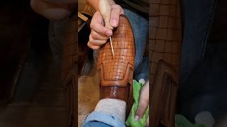 Extremely  Shoe Shining very Relaxing  ASMR😌 #shoeshine #asmrsounds #restoration #satisfying #asmr