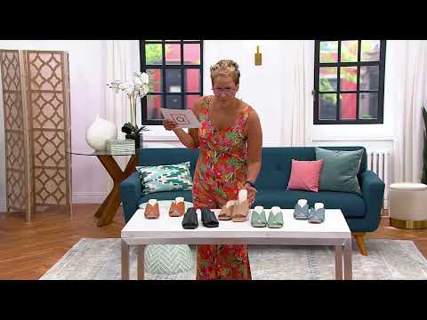 INTENTIONALLY BLANK Leather Heeled Mules - Kamika on QVC