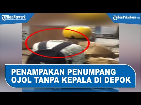 Viral Penampakan Penumpang Ojol Tak Berkepala di Depok, Ternyata..