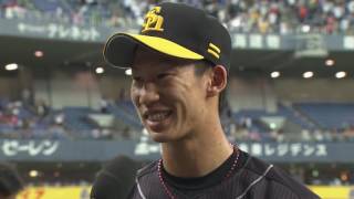 2017年8月3日 福岡ソフトバンク・真砂選手ヒーローインタビュー