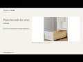 Chelsea White Full Loft | Included Pieces & Room Planning