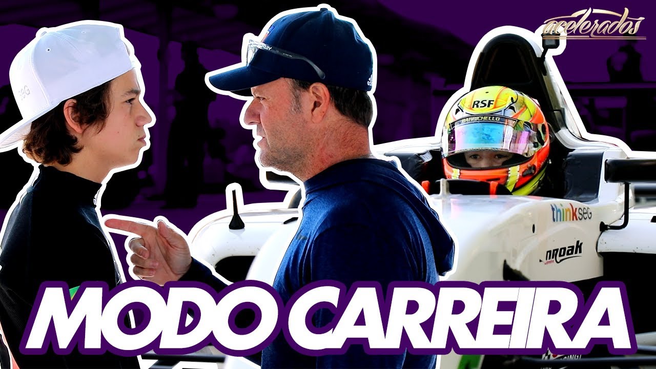 BARRICHELLO EM UM FÓRMULA: A ESTREIA DO DUDU NA F4! - OS BARRICHELLOS ESPECIAL #185 | ACELERADOS rubens barrichello