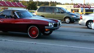 Candy Orange 71 Pontiac Lemans Sport Vert On 22 Asantis - 1080P Hd