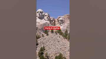 Mount Rushmore History and Myths: Part 2 Myths #Shorts #history #travel #usa #presidents