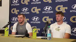 Haynes King and Josh Beetham Talk Win Over Syracuse, Areas To Improve &amp; How The Team Is  Playing