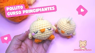 POLLITO- 1 CLASE Amigurumi para Principiantes- Tutorial paso a paso