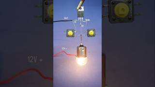 bt136 on/off switch circuit #shorts #scienceproject #experiment