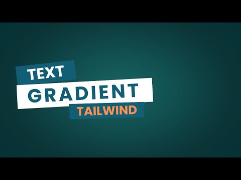 How to Gradient Text in Tailwind CSS | Tailwind Css | React js