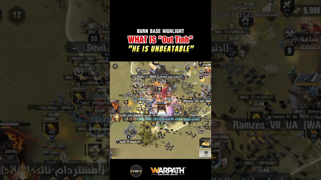 Longshot: Out trình là gì? | 8K8 kill points | Warpath v12.6