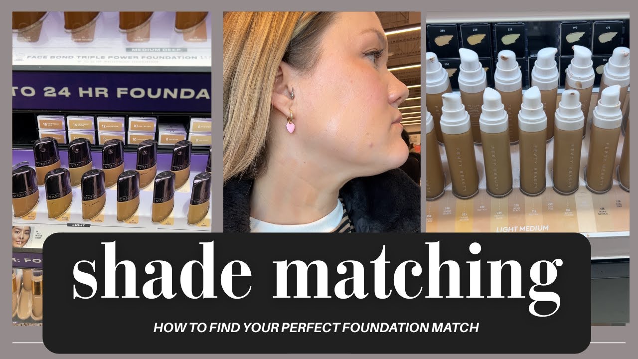 How to Pick the Right Foundation Shade - Live Shade Matching at Sephora
