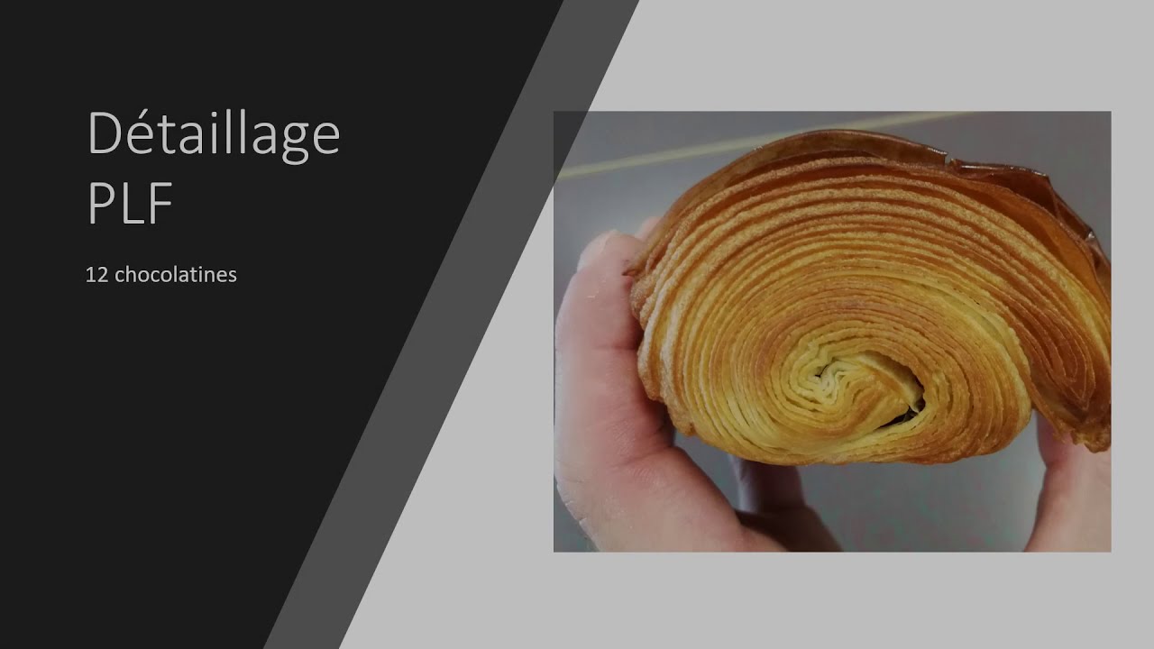 Détaillage Pains au chocolat.