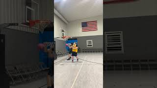 Basketball Dunk Followed by Out-of-Bounds Blunder