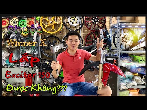 Video Exciter 150 Lên Phuộc Winner X NTN??Full Bộ Phuộc... - youtube