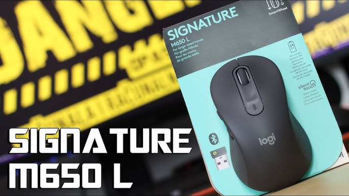 Logitech M650 & M650L Signature Productivity Mouse ASMR Unboxing & Review 