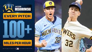 EVERY Jacob Misiorowski pitch over 100+ MPH in 2026 ... SO FAR! 🔥 | MLB Highlights
