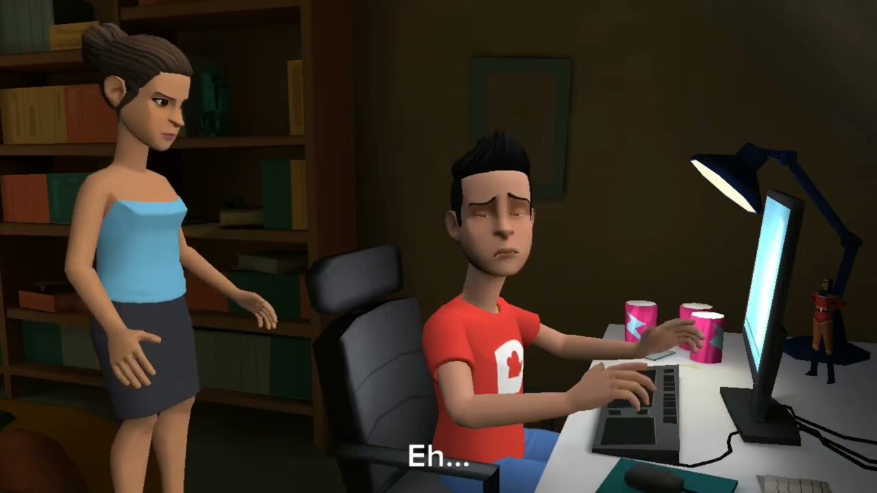 Fermín juega mortal Kombat a las 3 de la mañana/Castigado