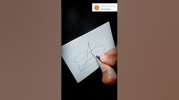 A letter Asna signature 🖋️🖋️#shorts#shortvideo#ytshorts#viral#calligraphy#handwriting#mrajsk