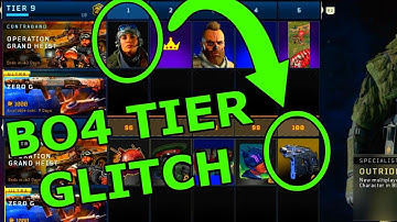 TIER GLITCH BO4! BO4 GLITCHES! BO4 TIER GLITCH! BO4 HOW TO TIER UP FAST! GLITCH BLACK OPS 4!