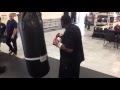 Riddick Bowe Boxing Hall Of Famer Light Work Out 2016 09/12/16