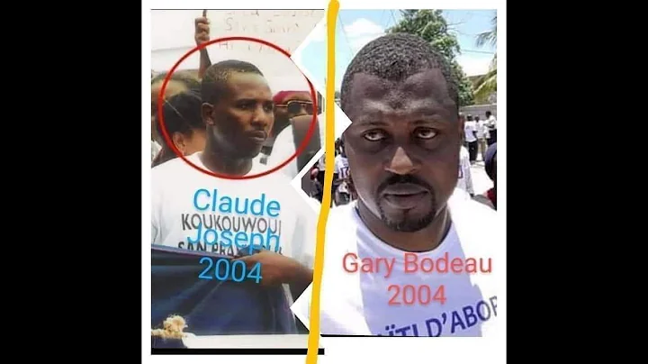 min yo. 2 lolo Claude joseph Cary Bodeau les yo te...