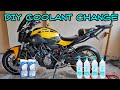 # 54 | MT07 Coolant Change tutorial | MCO Lockdown DIY Maintenance