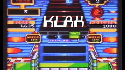 Klax - Amstrad GX4000