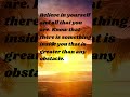 Believe in Yourself Affirmation