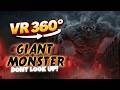 VR 360° Giant Shadow Monster in the Storm - Don’t Look Up