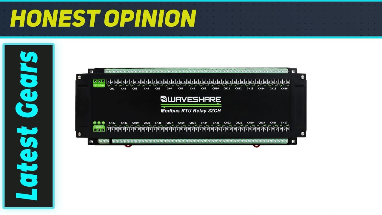 Best Industrial Automation? Waveshare 32-Ch Relay Module Explored!