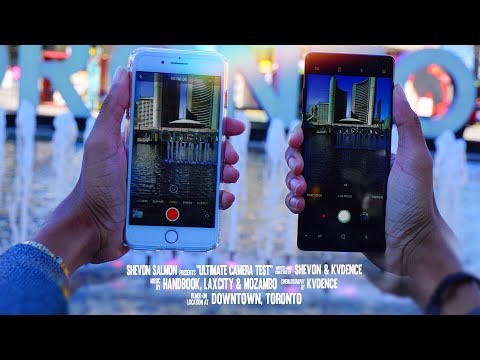 iPhone 8 Plus vs Note 8 Worlds FIRST ULTIMATE CAMERA TEST - 동영상