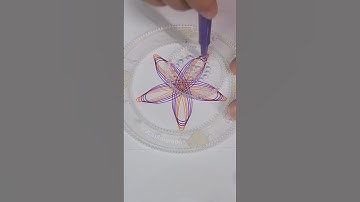 Satisfying Spirograph Creations | Soothing Geometric Patterns ASMR #satisfying  #asmr