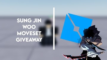 Sung Jin Woo Moveset GIVEAWAY | Roblox Studio