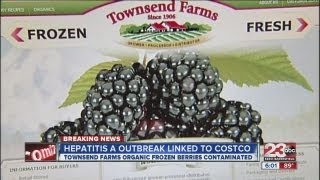 Frozen berries contaminated with Hepatitis A