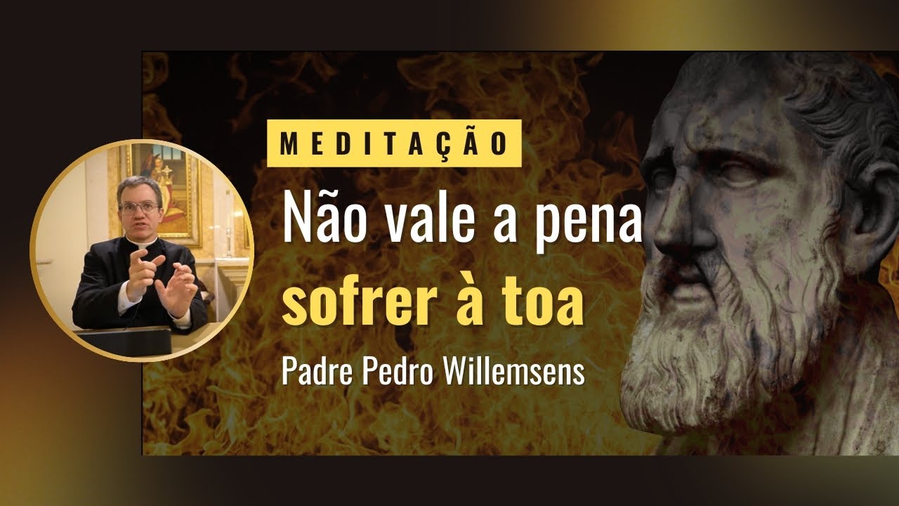 Não vale a pena sofrer à toa