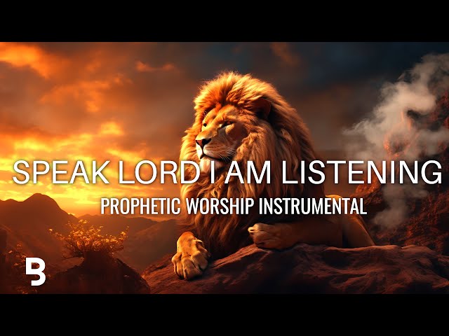 Powerful Prophetic Worship Music: Speak Lord I Am Listening class=