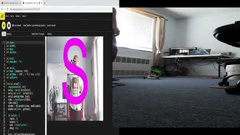 Human Pose Controlled Robot using P5.js or Python (no lag time)