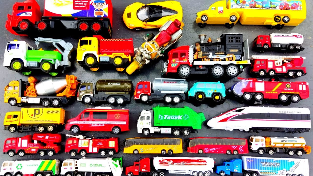 Truk Kontainer, Road Sweeper, Truk Molen, Truk Sampah, Water Canon