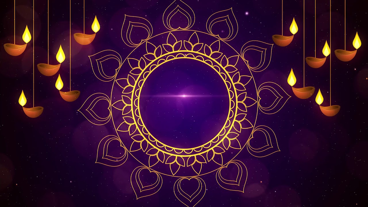 Free Diwali Video Background with Long Loop | FREE TO USE | iforEdits -  YouTube